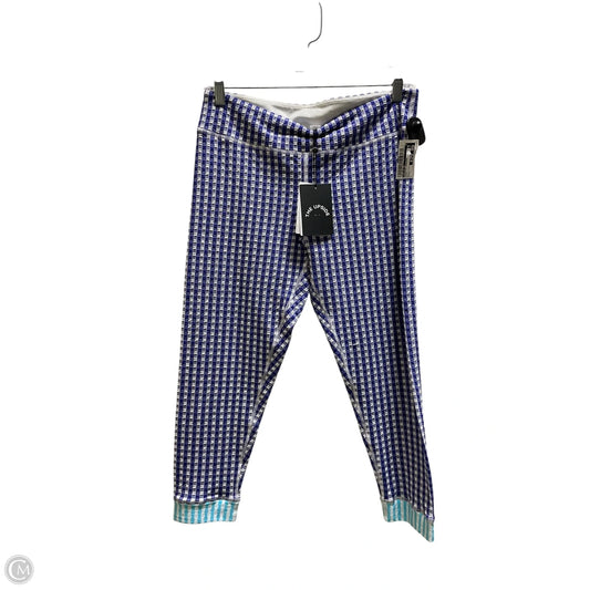 Athletic Leggings By The Upside In Blue, Size: L