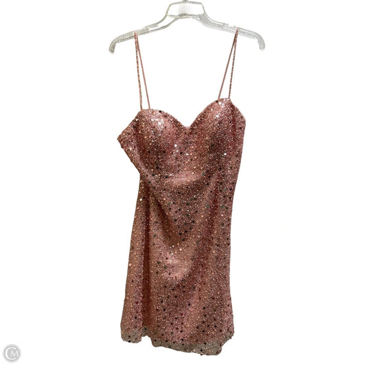 Dress Party Short By Gianni Bini In Pink, Size: 12