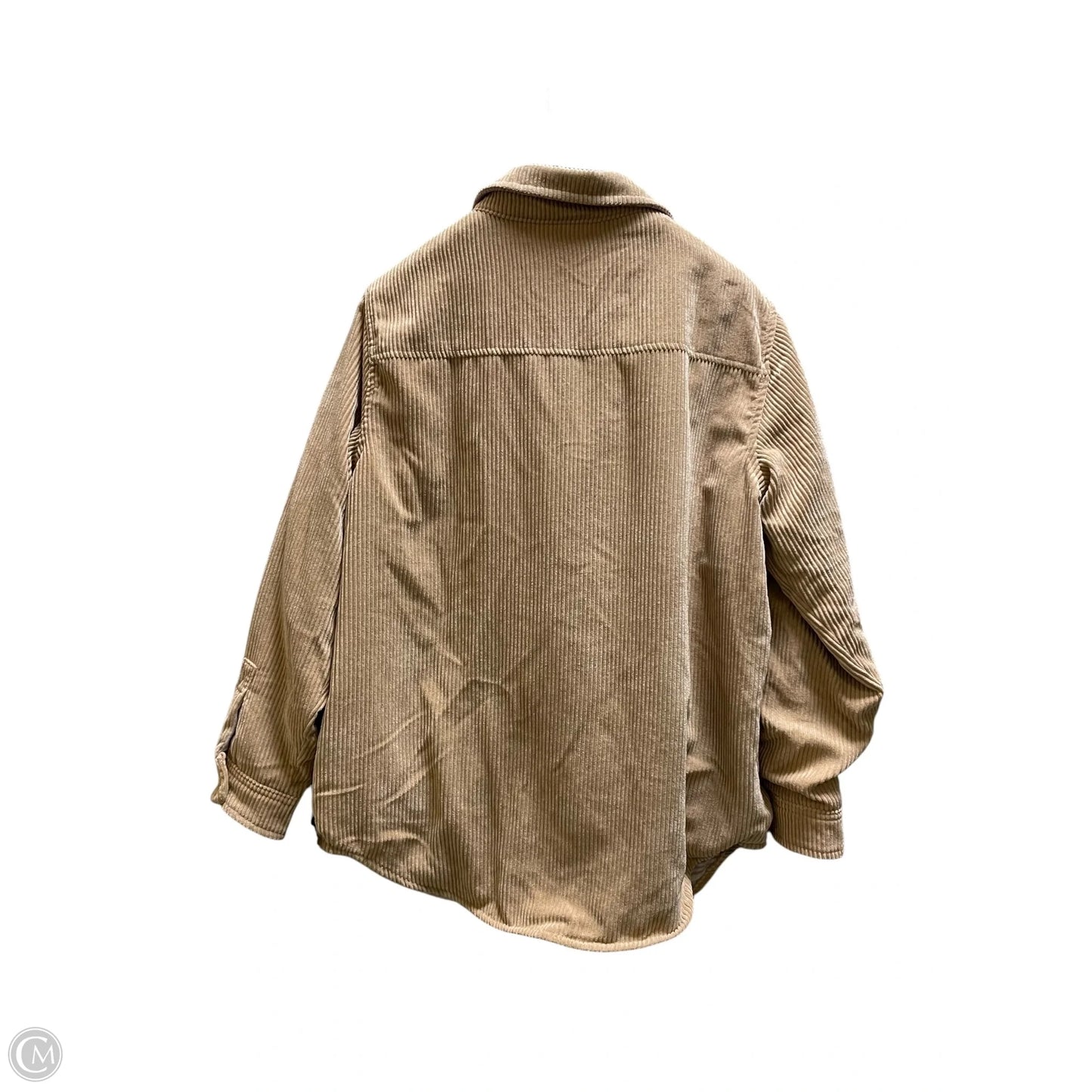 Jacket Other By Clothes Mentor In Tan, Size: S