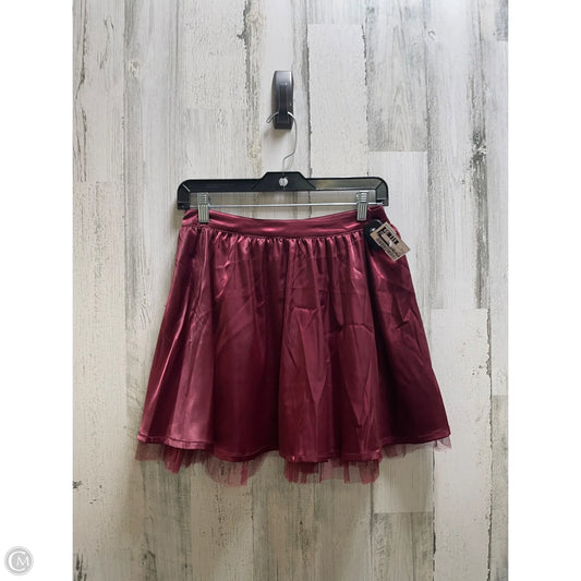 Skirt Mini & Short By Altard State In Red, Size: S