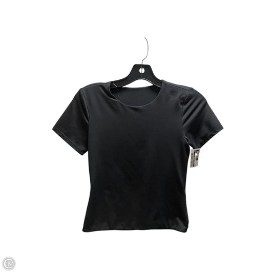 Top Short Sleeve By Clothes Mentor In Black, Size: S