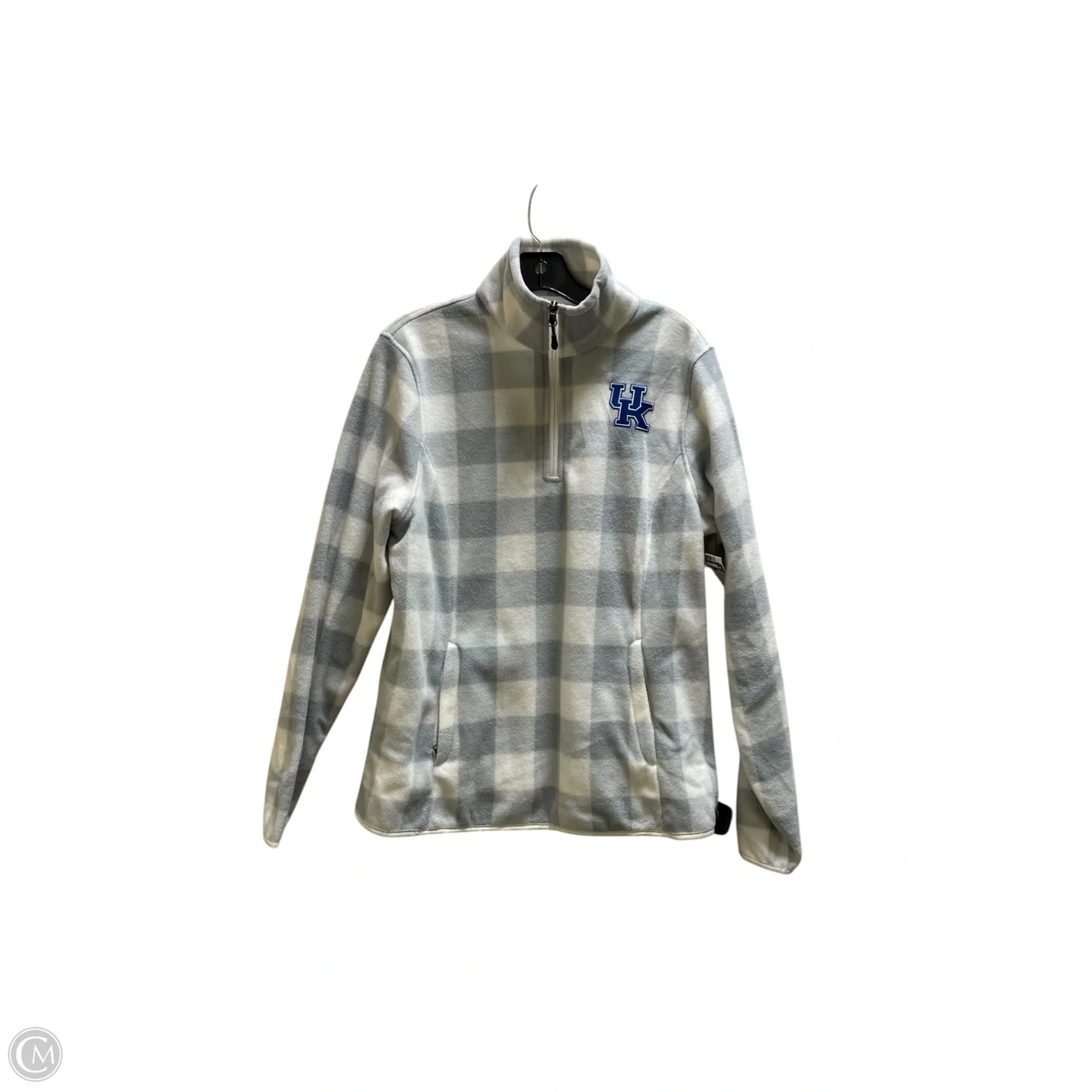 Sweatshirt Collar By Amazon Essentials In Grey, Size: L