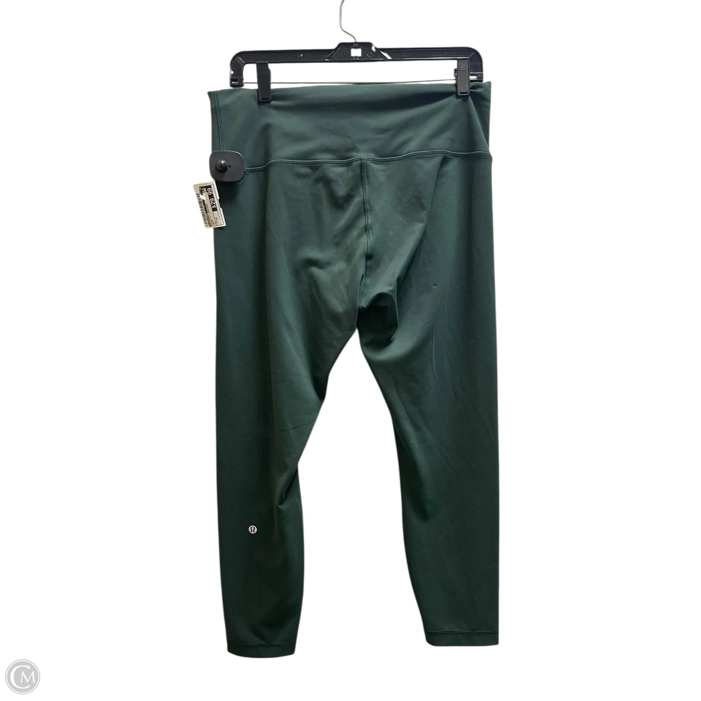 Athletic Leggings By Lululemon In Green, Size: 14