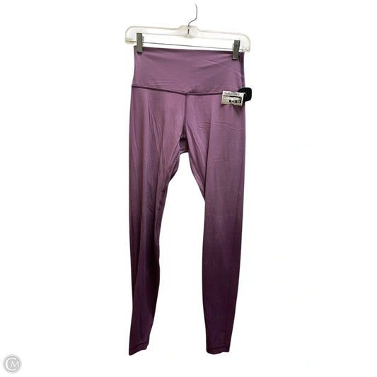 Athletic Leggings By Lululemon In Purple, Size: 6