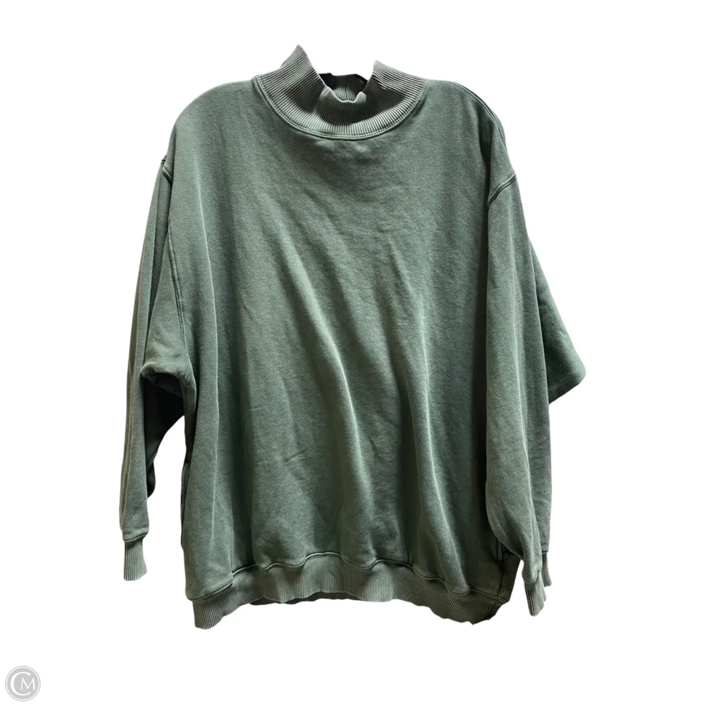 Sweatshirt Collar By Aerie In Green, Size: L