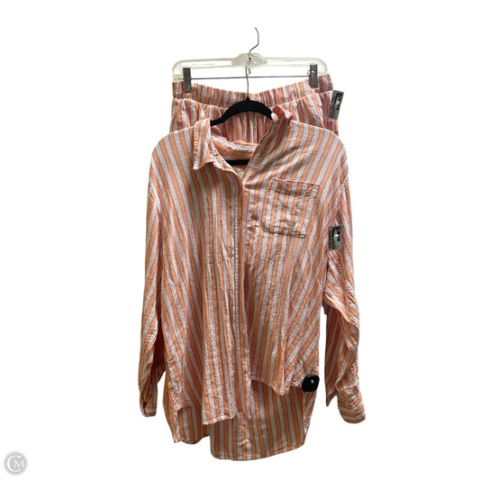 Shorts Set By Universal Thread In Orange, Size: L