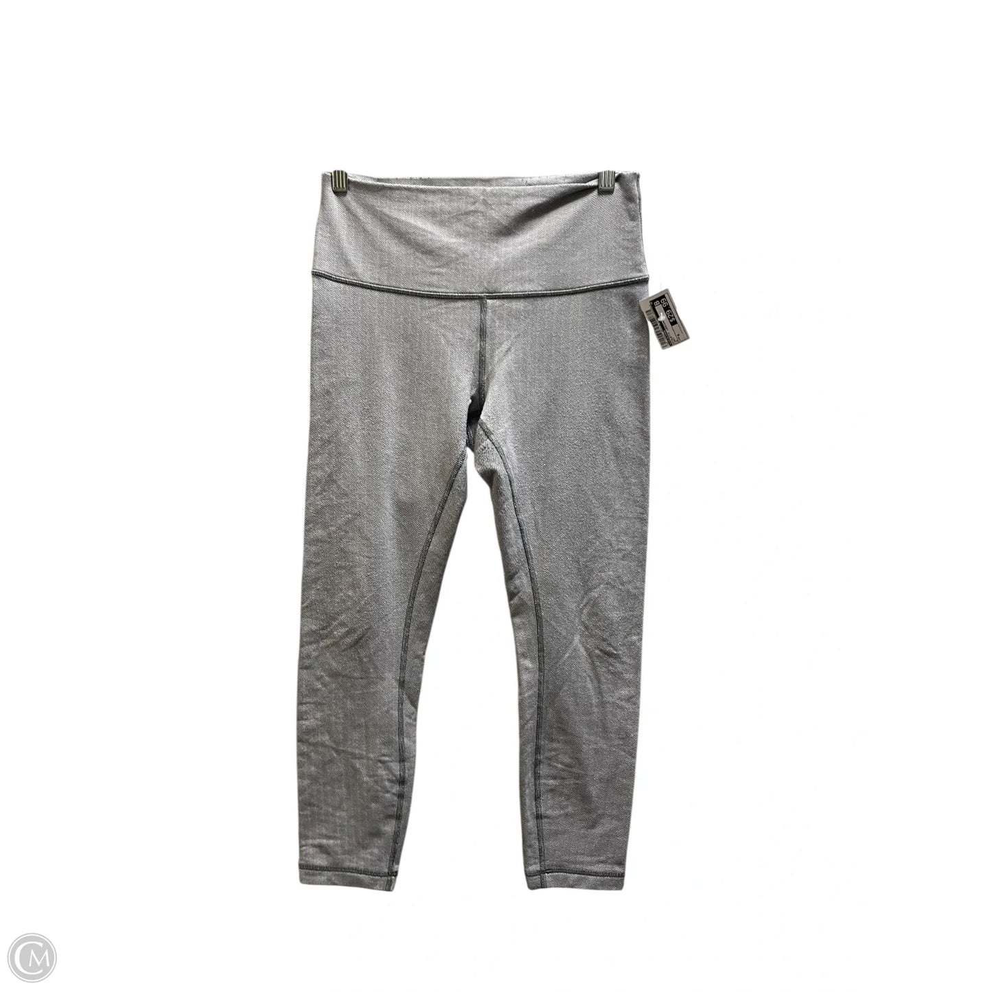 Athletic Leggings By Lululemon In Grey, Size: 8