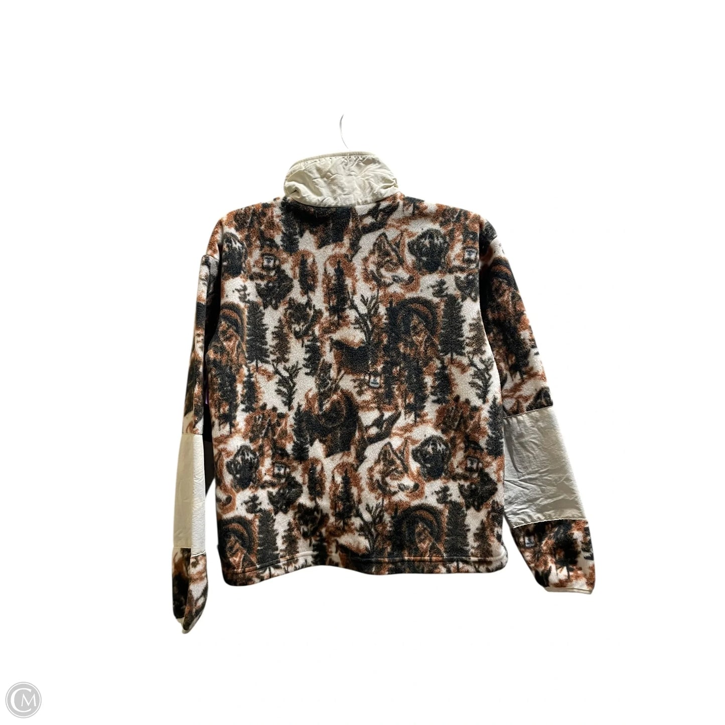 Sweatshirt Collar By Columbia In Brown, Size: M