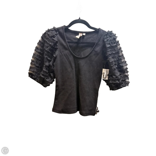 Top Short Sleeve By Dolan Left Coast In Black, Size: Xs