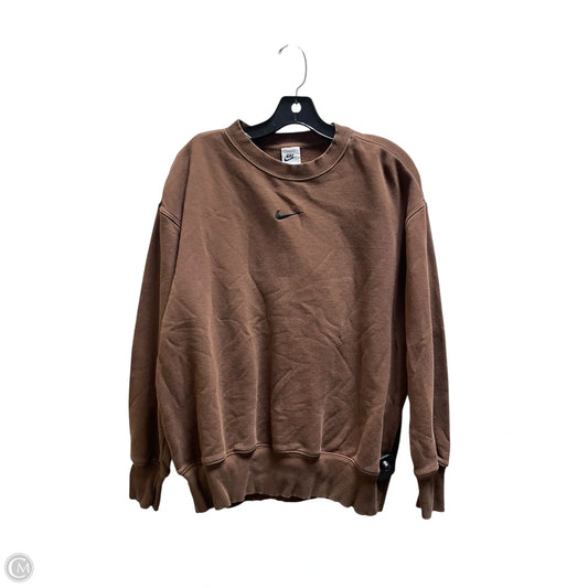 Jacket Other By Nike In Brown, Size: Xs