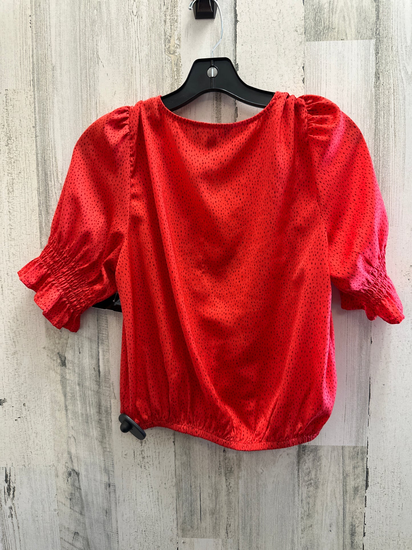 Red Top Short Sleeve Express, Size Xs