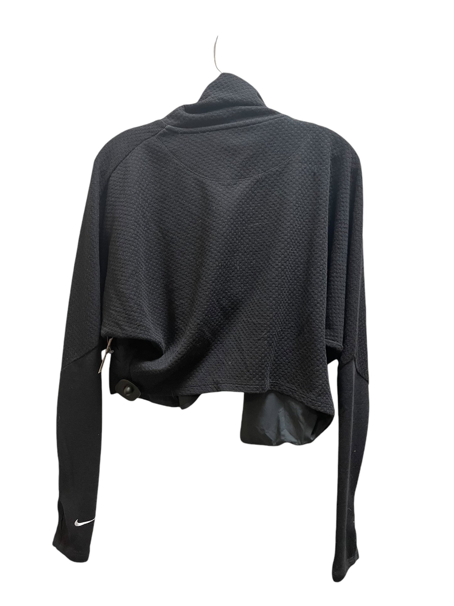 Athletic Jacket By Nike In Black, Size: Xs