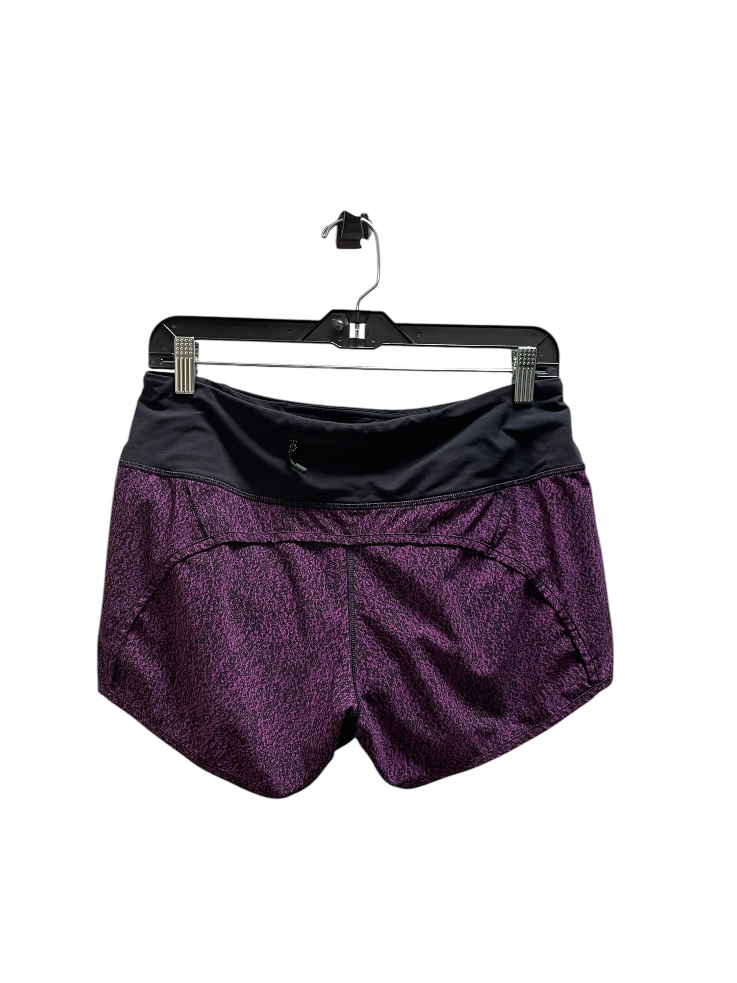 Athletic Shorts By Lululemon In Purple, Size: 6