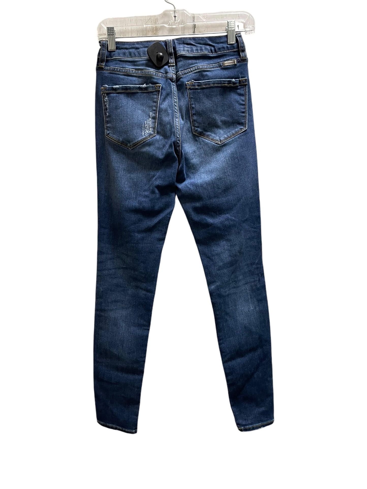 Jeans Skinny By Kancan In Blue Denim, Size: 2