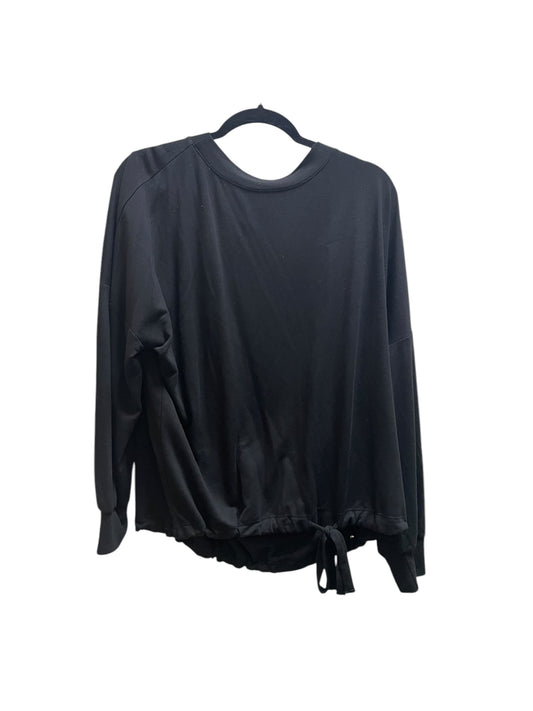 Top Long Sleeve By Belle By Kim Gravel In Black, Size: L