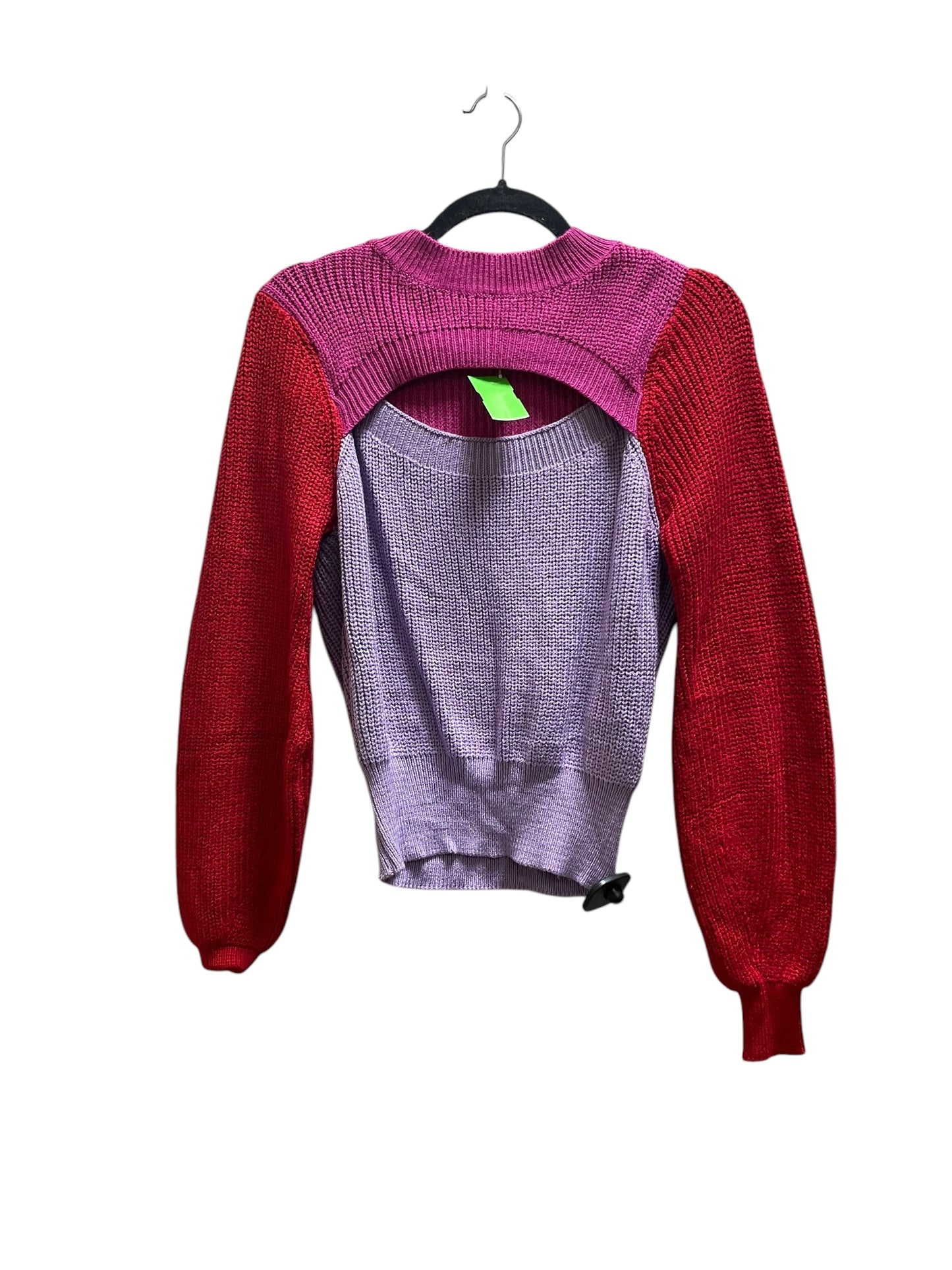 Sweater By Clothes Mentor In Purple & Red, Size: S