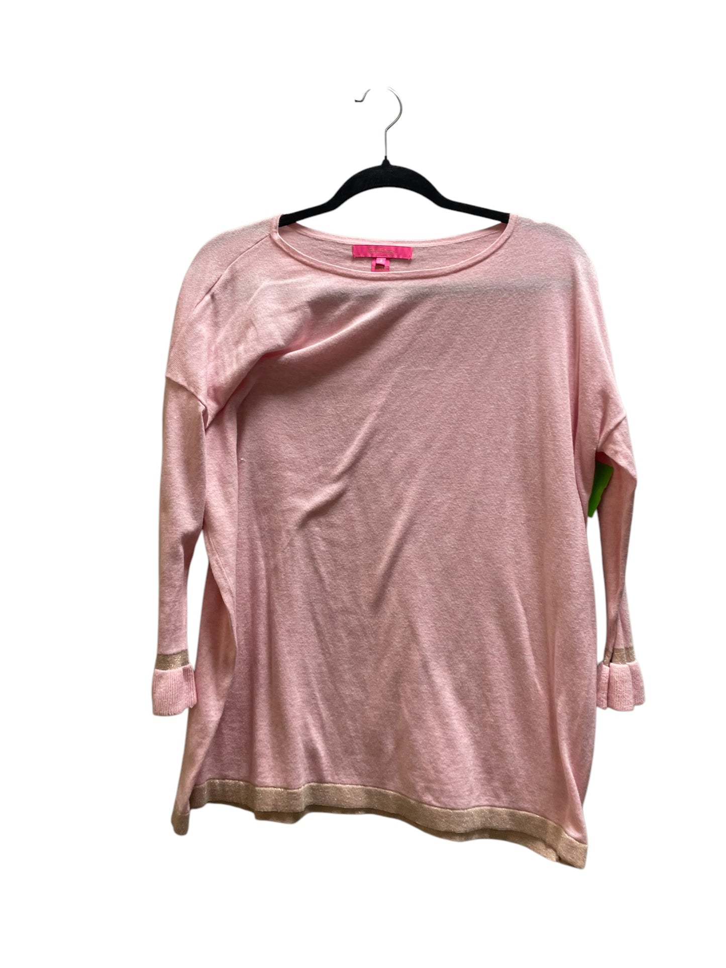 Top Long Sleeve Basic By Lilly Pulitzer In Pink, Size: S