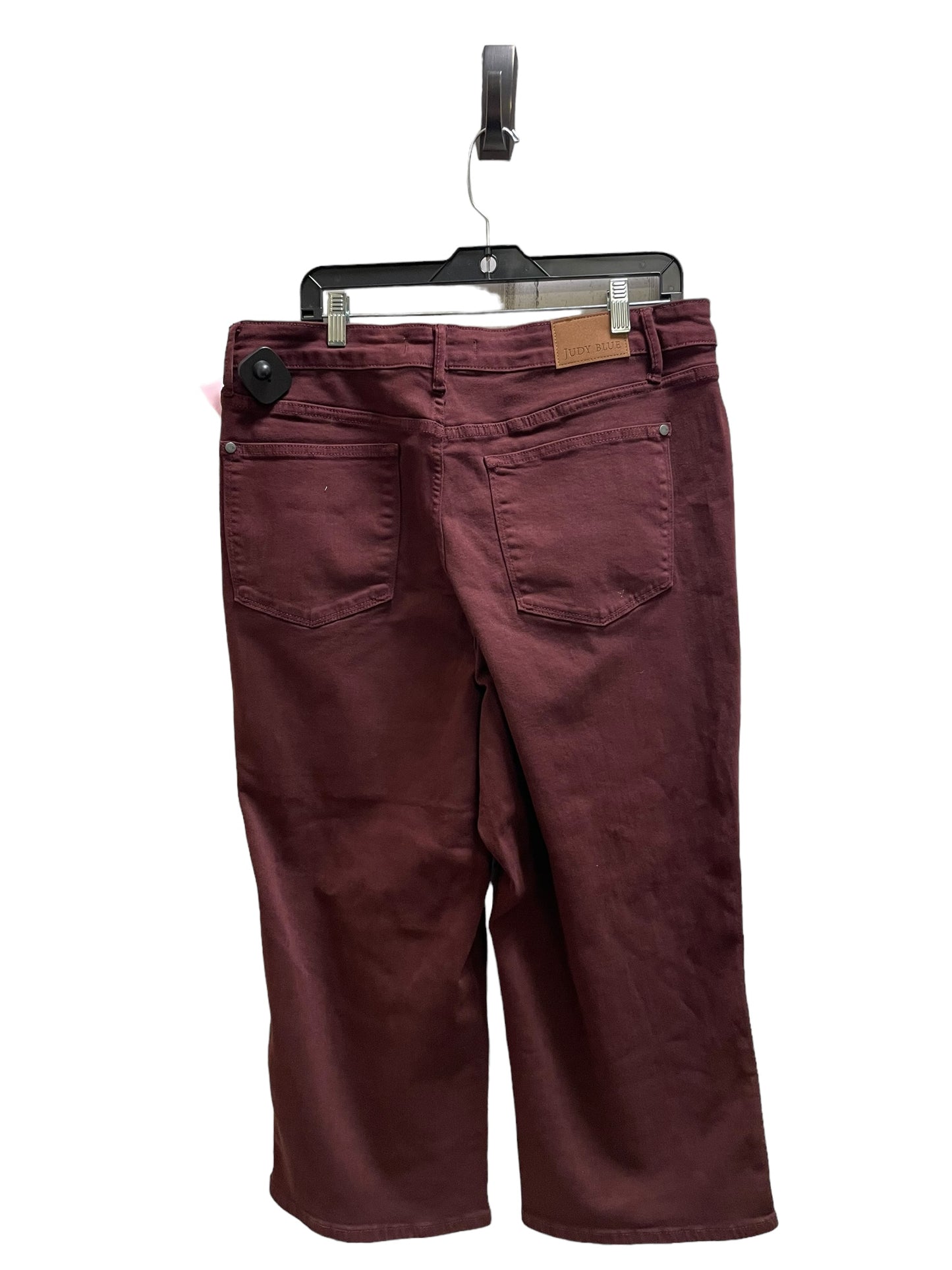 Jeans Boyfriend By Judy Blue In Brown, Size: 18