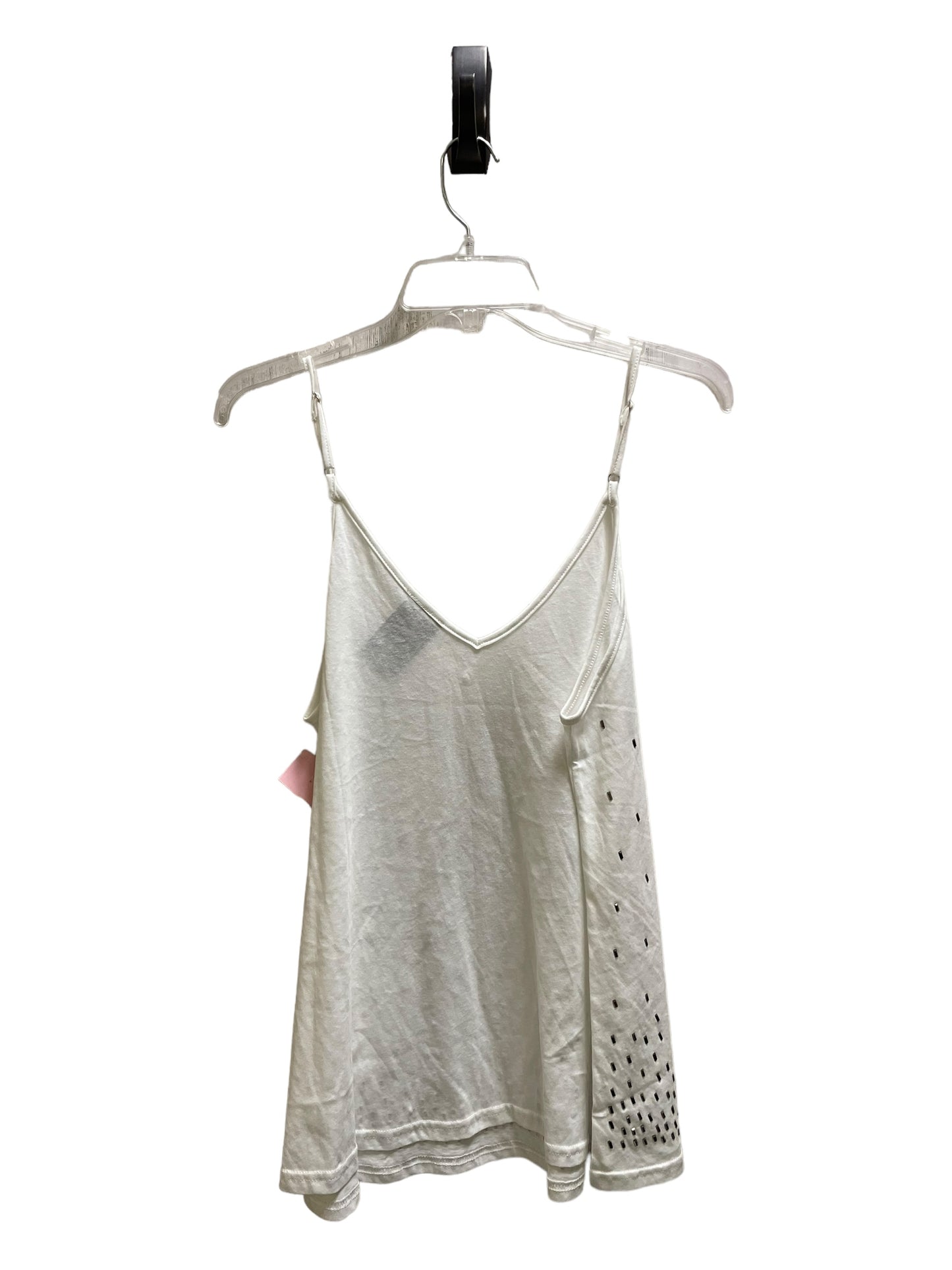 Top Sleeveless By Vocal In White, Size: Xl