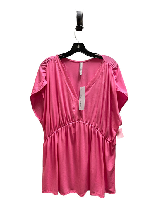 Top Sleeveless By Clothes Mentor In Pink, Size: Xl