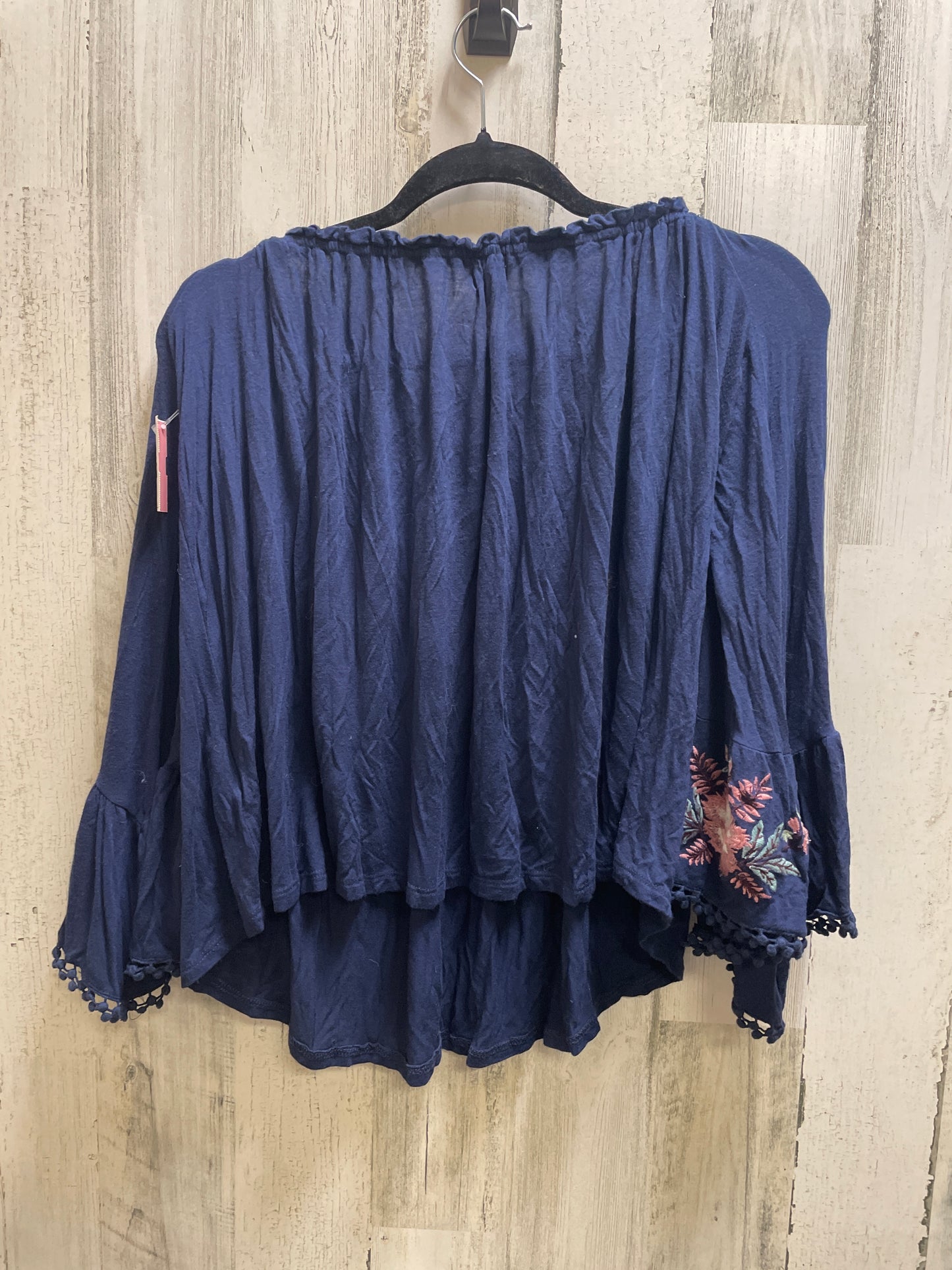 Navy Top Long Sleeve Altard State, Size S