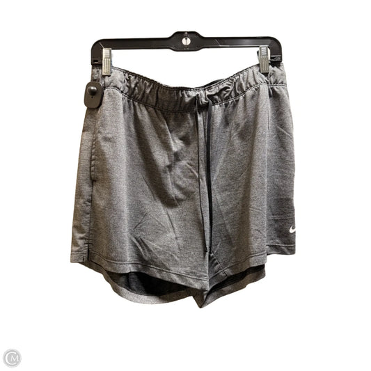 Athletic Shorts By Nike In Grey, Size: L