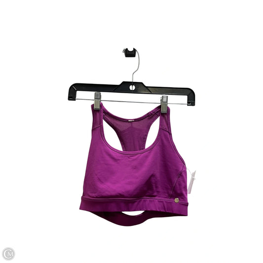 Athletic Bra By Lululemon In Purple, Size: 6