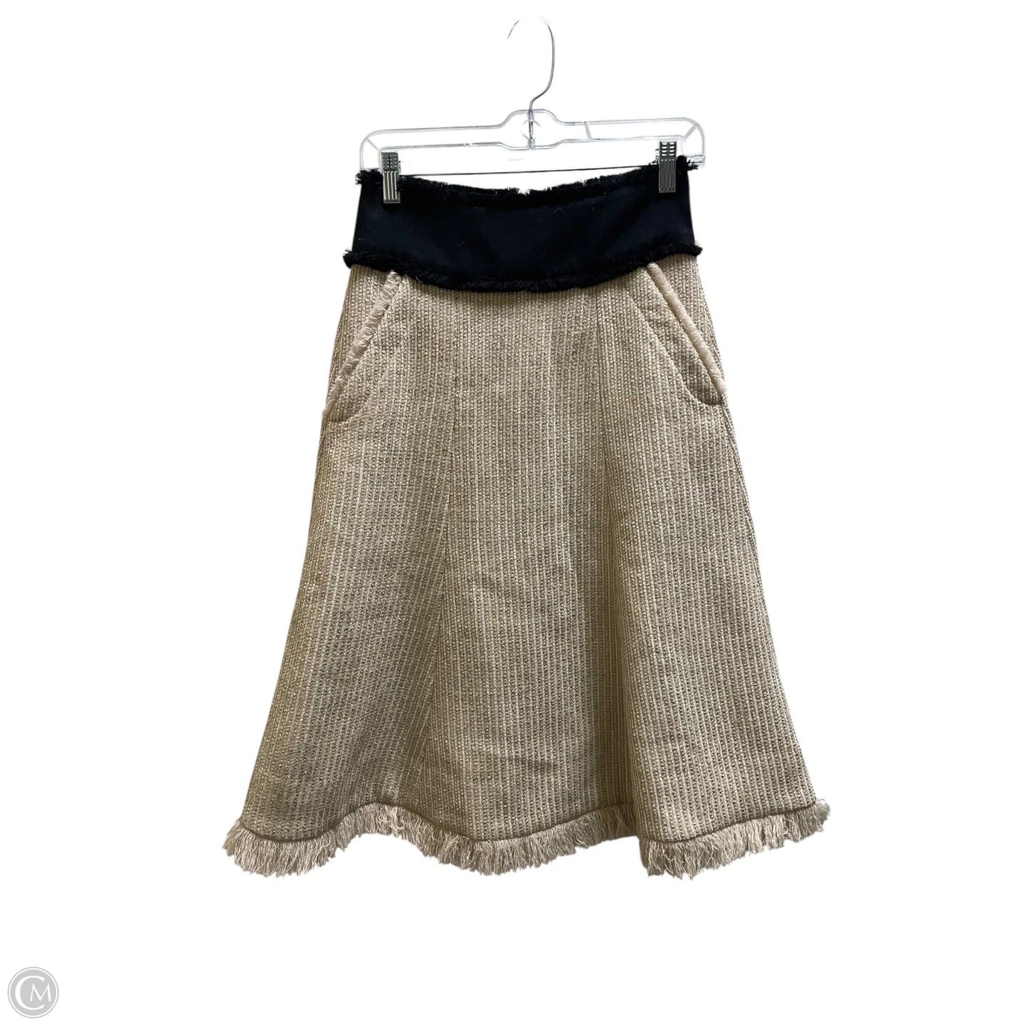 Skirt Designer By Tory Burch In Tan, Size: 0