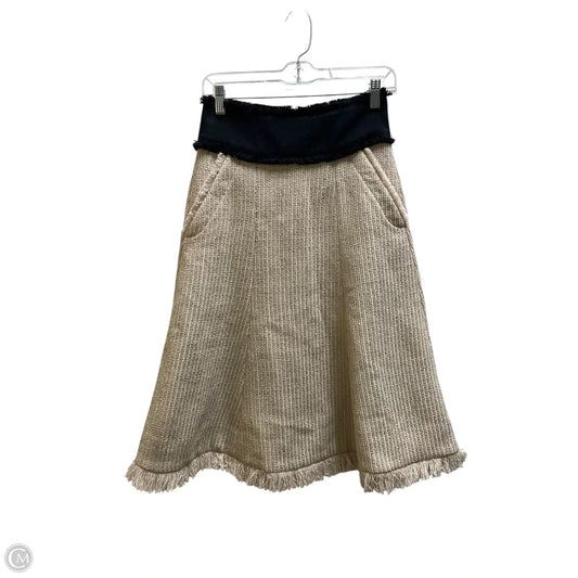 Skirt Designer By Tory Burch In Tan, Size: 0