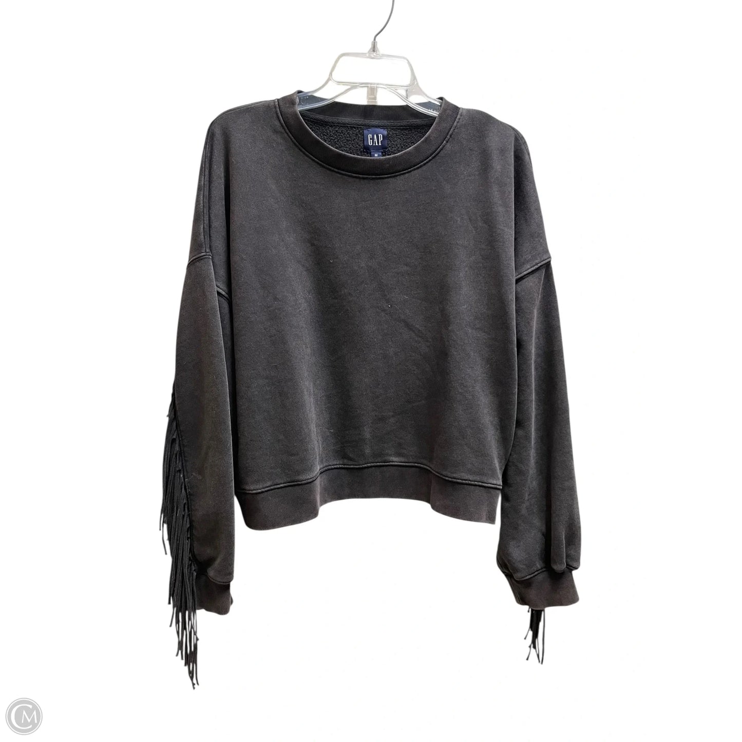 Top Long Sleeve By Gap In Grey, Size: M