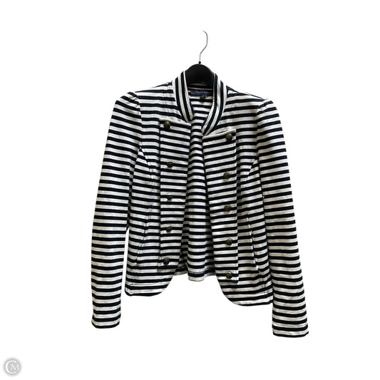 Blazer By Tommy Hilfiger In Striped Pattern, Size: S