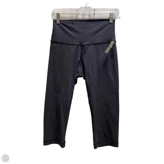 Capris By Lululemon In Black, Size: 6
