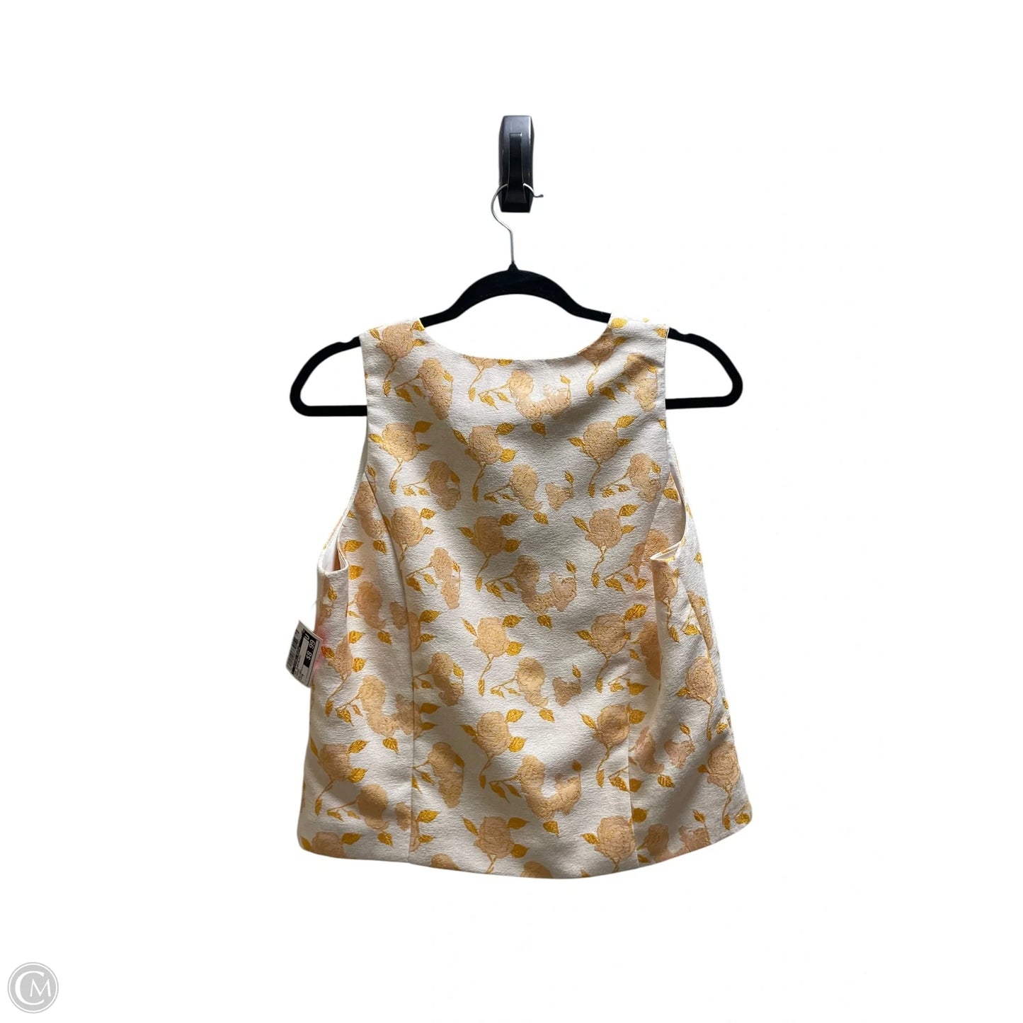Top Sleeveless By Clothes Mentor In Orange, Size: M