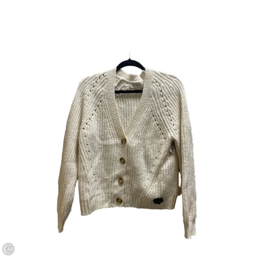 Sweater By Loft In Cream, Size: L