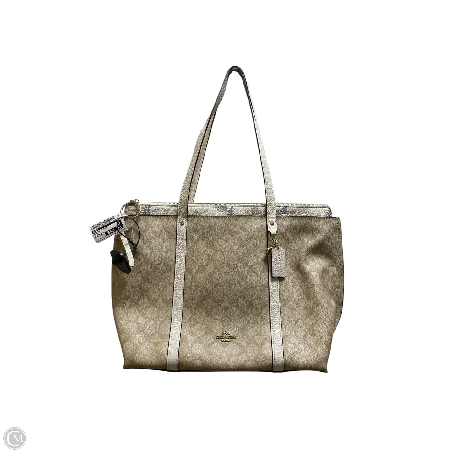 Handbag Designer By Coach, Size: Large