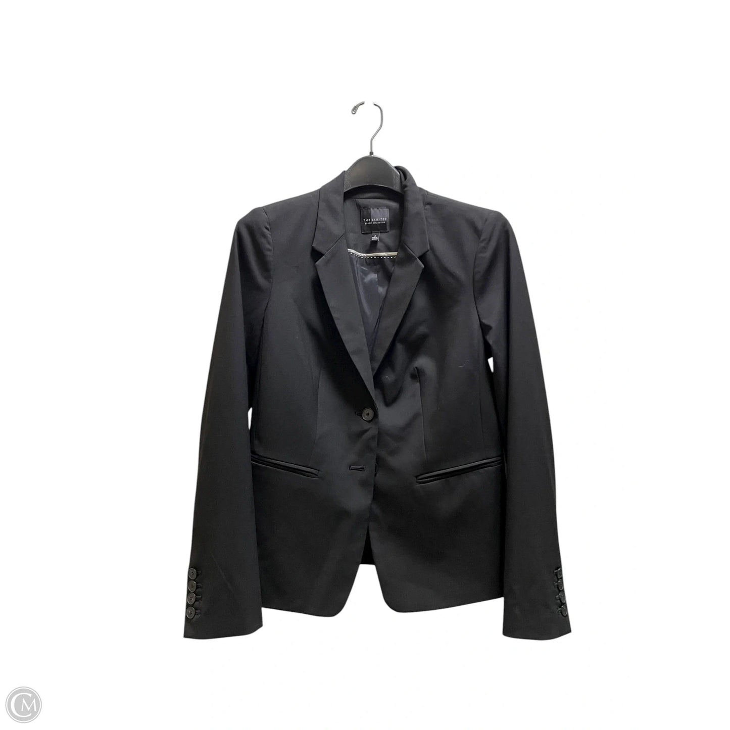 Blazer By Clothes Mentor In Black, Size: 6