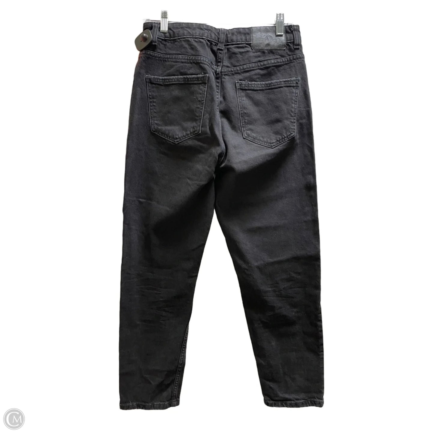 Jeans Boot Cut By Zara In Black Denim, Size: 8