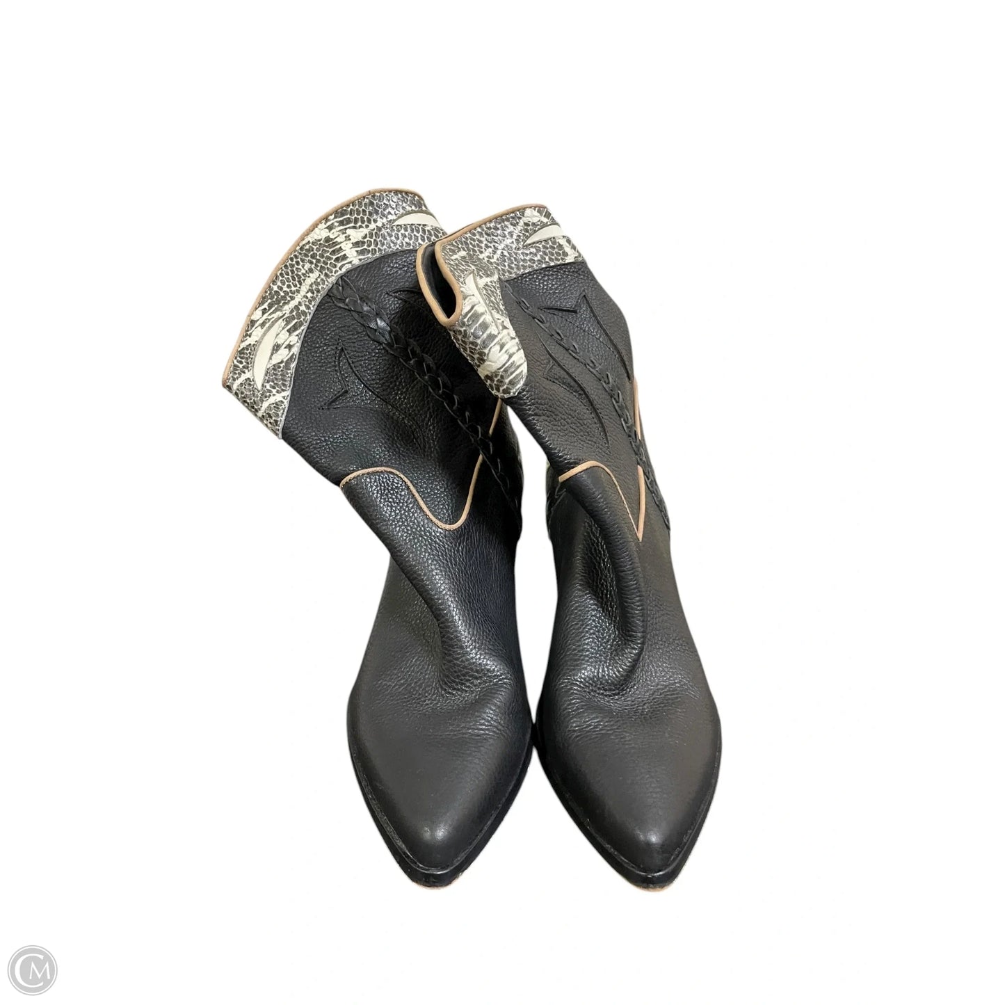 Boots Ankle Heels By Dolce Vita In Black, Size: 7