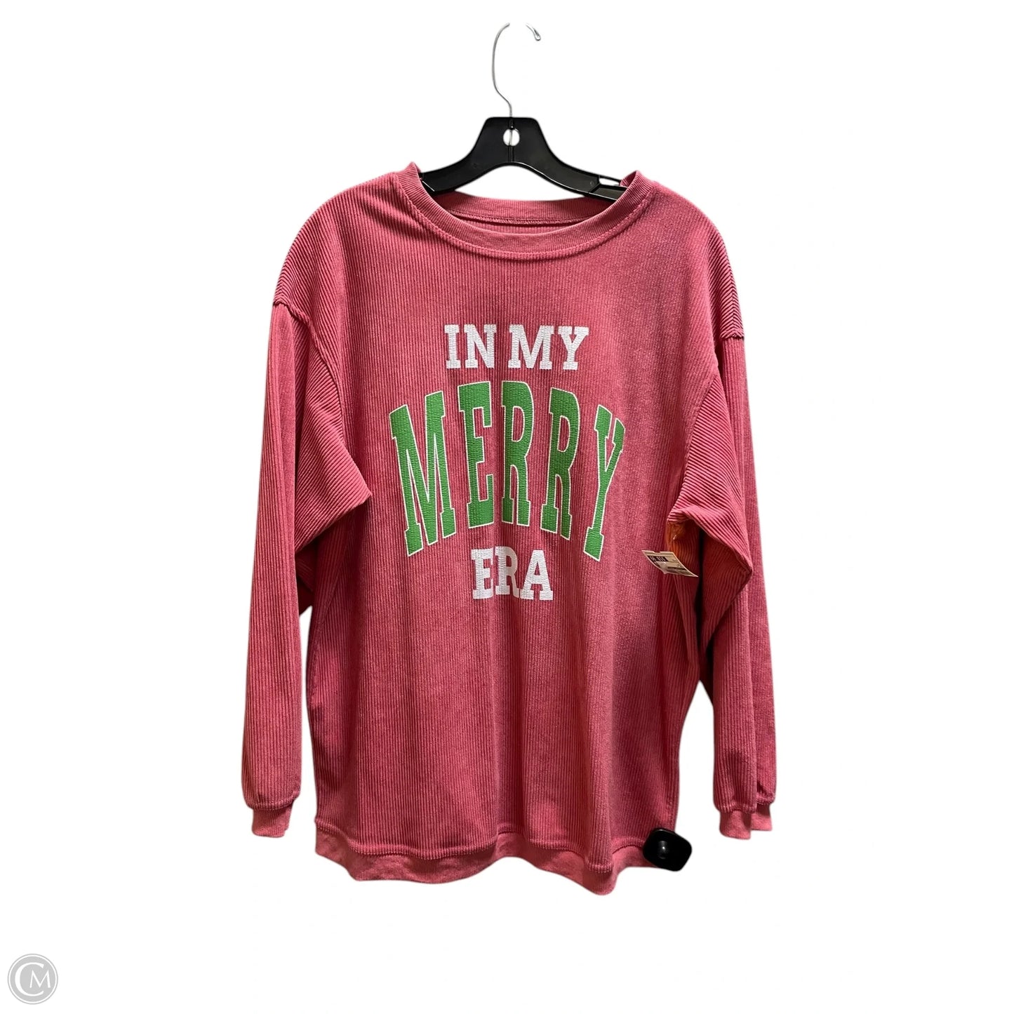 Top Long Sleeve By Clothes Mentor In Pink, Size: S