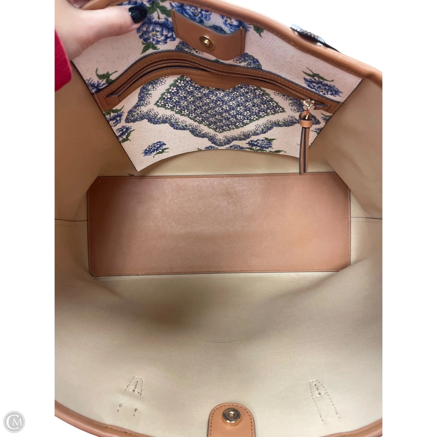 Handbag Designer By Tory Burch, Size: Large