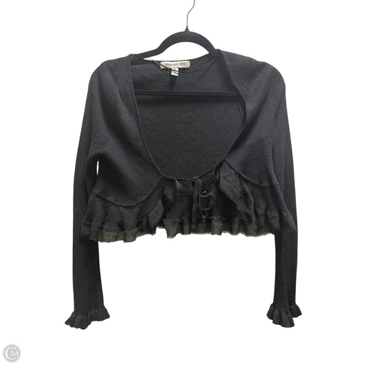 Top Long Sleeve By Urban Outfitters In Black, Size: S