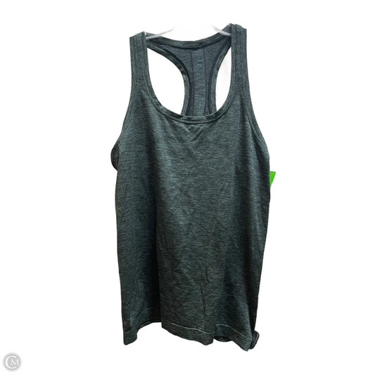 Athletic Tank Top By Lululemon In Green, Size: 8