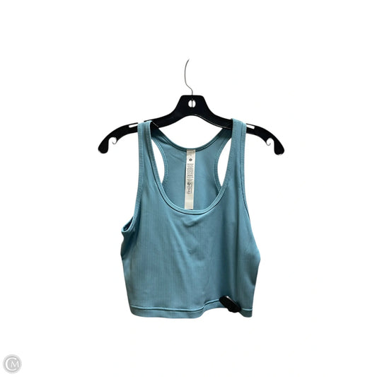 Athletic Tank Top By Lululemon In Blue, Size: M