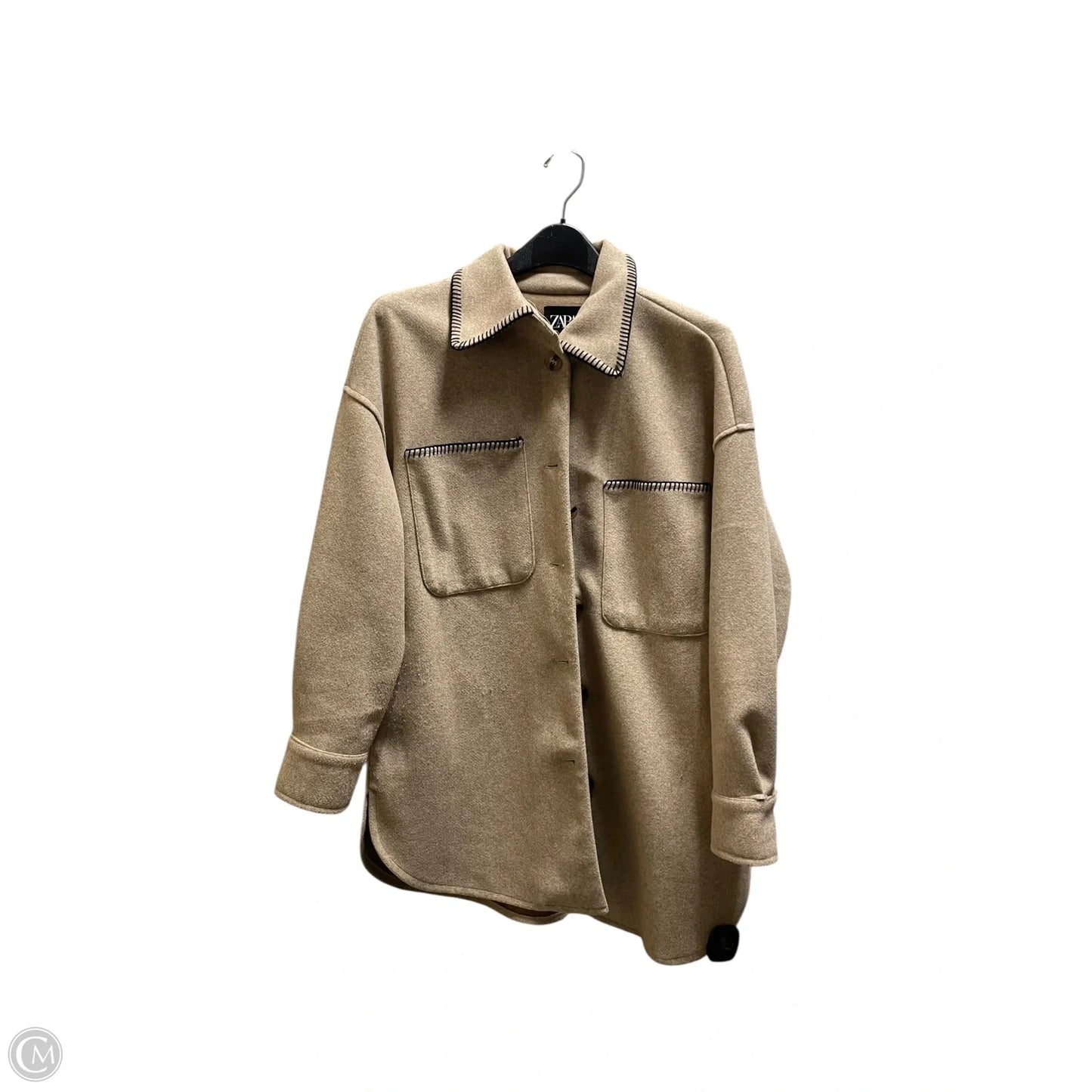 Coat Other By Zara In Tan, Size: S