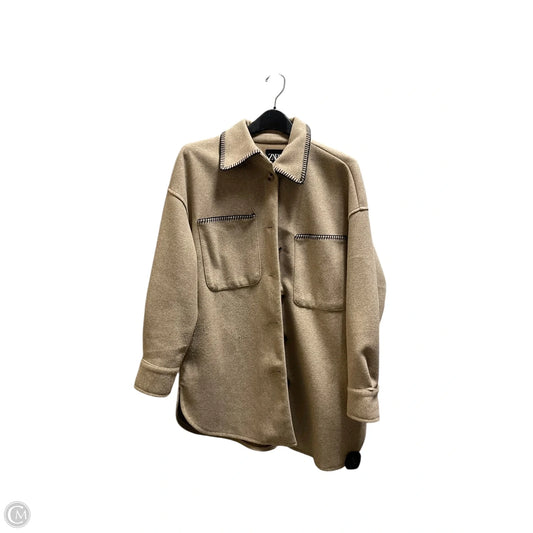 Coat Other By Zara In Tan, Size: S