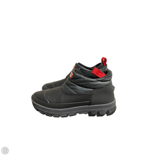 Boots Ankle Flats By Hunter In Black, Size: 8