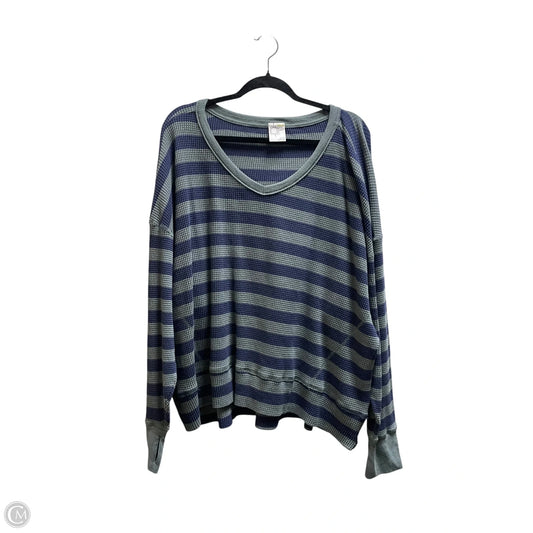 Top Long Sleeve By Aerie In Green, Size: Xl