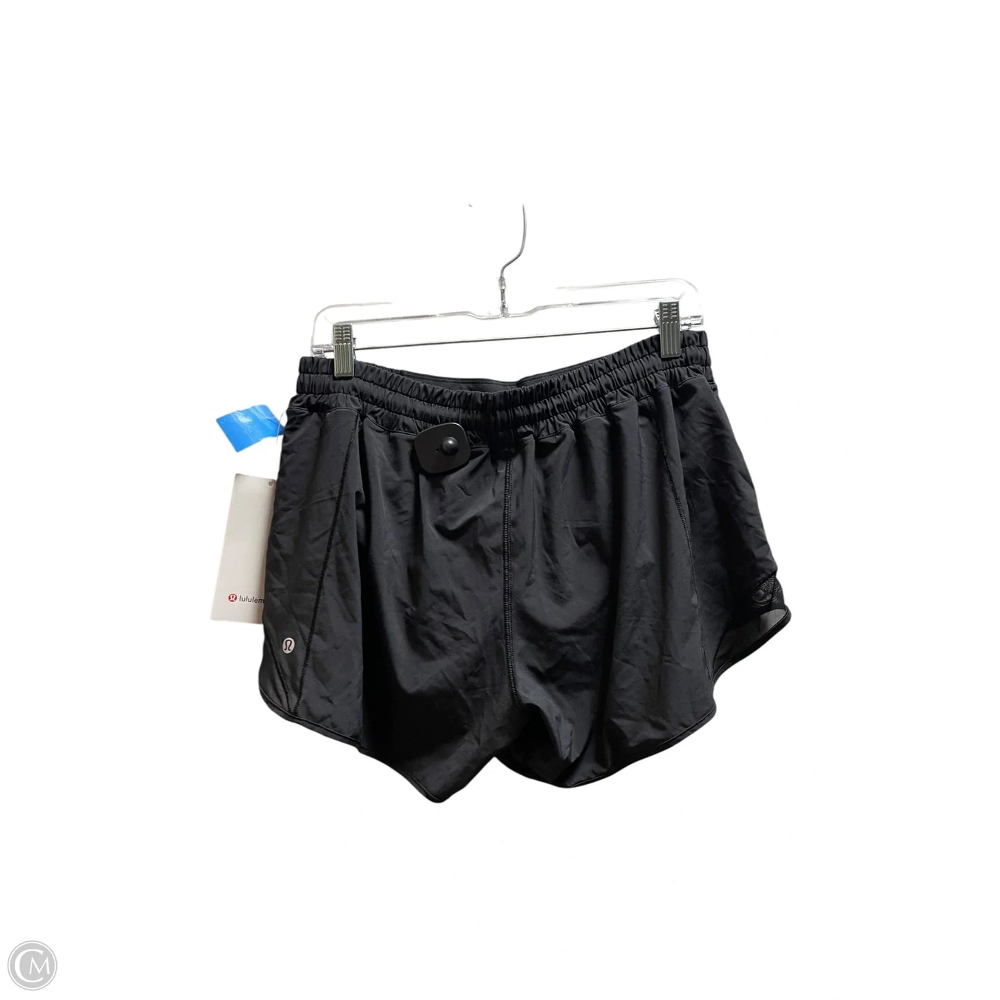 Athletic Shorts By Lululemon In Black, Size: 12