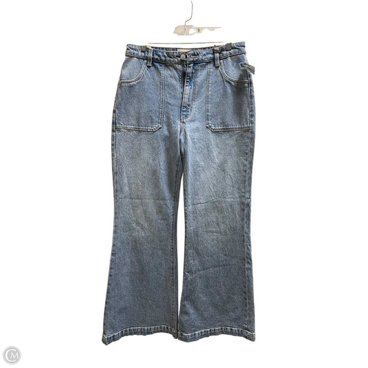 Jeans Flared By Rollas In Blue Denim, Size: 12