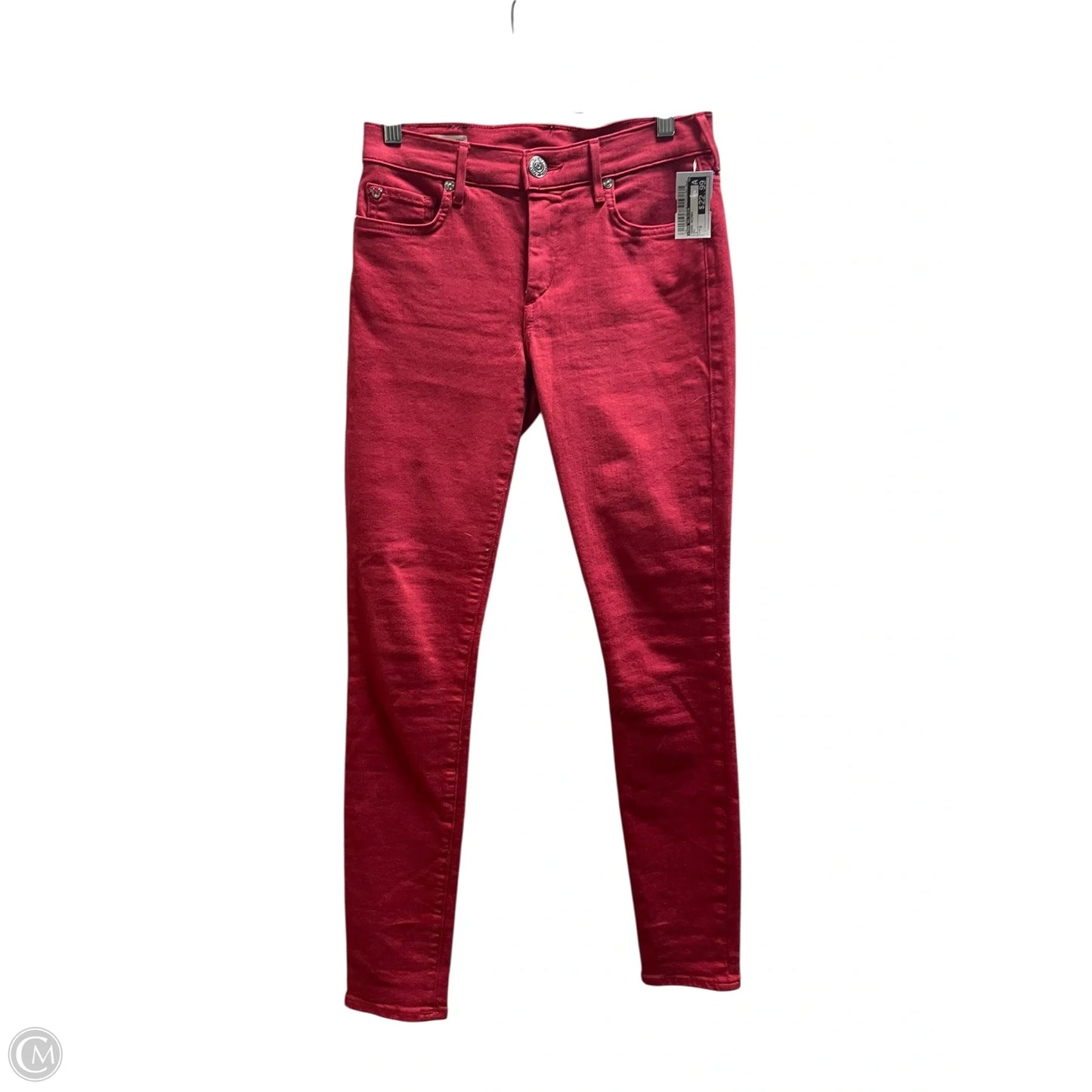 Jeans Skinny By True Religion In Red, Size: 2